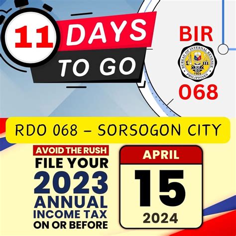 BIR Revenue District Office 068 .